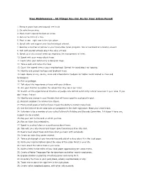 Tree Maintenance - 52 Things You Can Do for Your Urban Forest