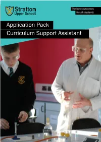 Application Pack Curriculum Support Assistant