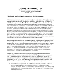 ISSUES in PERSPECTIVE the Revolt Against Free Trade and the Global