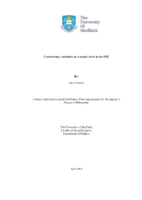 Constructing Continuity in Economic Ideas in the IMF