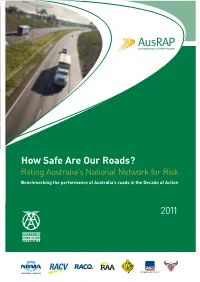 How Safe Are Our Roads? Rating Australia's National Network for Risk