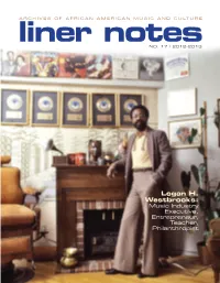 Liner Notes, No. 17