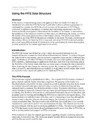 Using the FITS Data Structure