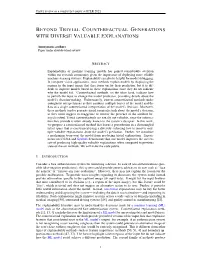 Beyond Trivial Counterfactual Generations with Diverse Valuable Explanations