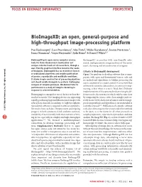 Bioimagexd: an Open, General-Purpose and High-Throughput Image-Processing Platform