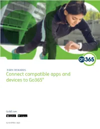 Connect Compatible Apps and Devices to Go365®