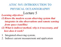 Geostrophic Current Component Perpendicular to the Line Connecting a Station Pair - (Indirectly Measuring Current)