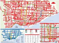 TTC Official System Map, 2014