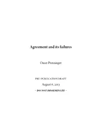 Agreement and Its Failures