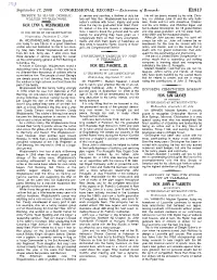 Extensions of Remarks E1817 HON. LYNN A