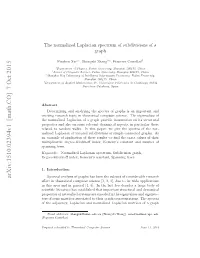 The Normalized Laplacian Spectrum of Subdivisions of a Graph
