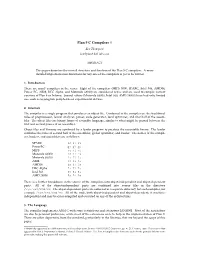 Plan 9 C Compilers ߤ