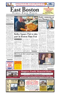 Kelley Square Pub to Take Part in Boston Pizza Fest