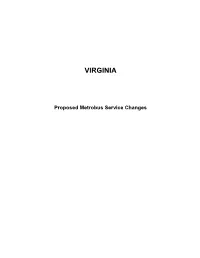 VA Bus Docket