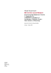 Appendix 9.4 LANDMAP Evaluation of Landscape Character Areas – New Section of Motorway