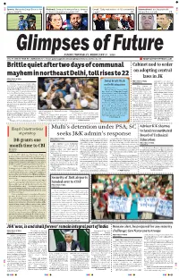 Brittle Quiet After Two Days of Communal Mayhem in Northeast
