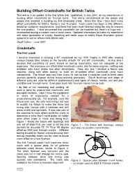 Building Offset-Crankshafts for British Twins