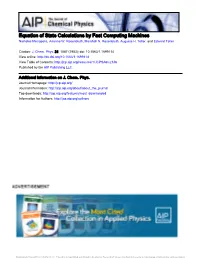 Equation of State Calculations by Fast Computing Machines Nicholas Metropolis, Arianna W