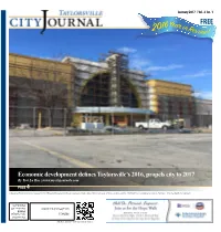 Economic Development Defines Taylorsville's 2016, Propels City To