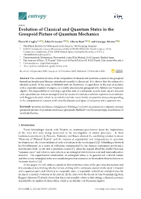 Evolution of Classical and Quantum States in the Groupoid Picture of Quantum Mechanics