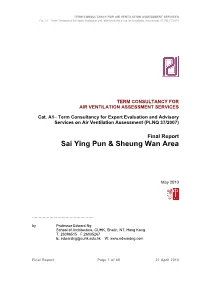 Final Report Of