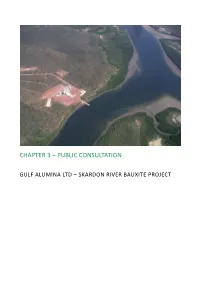 Chapter 3 – Public Consultation