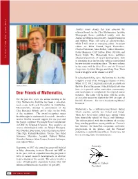 Dear Friends of Mathematics, and Translations to Complement the Original Source Material