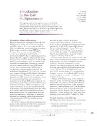 Introduction to the Cell Multiprocessor