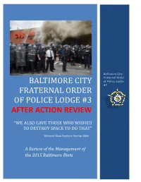 After Action Report