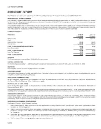 Directors' Report