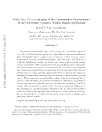 Hubble Space Telescope Imaging of the Circumnuclear Environments Of