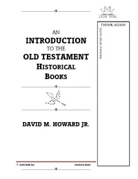 Introduction Old Testament