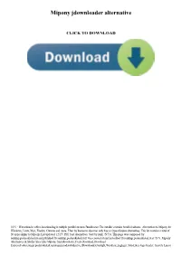 Mipony Jdownloader Alternative