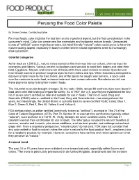 Perusing the Food Color Palette