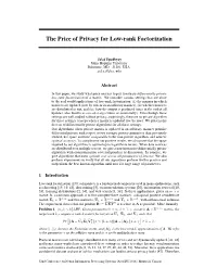 The Price of Privacy for Low-Rank Factorization