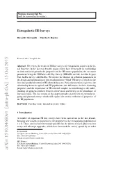 Extragalactic HI Surveys