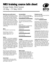 Knepp Info Sheet & Programme