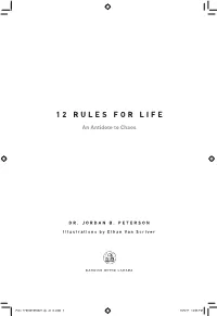 An Extract from 12 Rules for Life