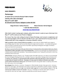HGO Press Release