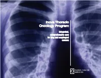 Inova Thoracic Oncology Program