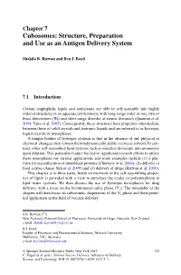 Cubosomes: Structure, Preparation and Use As an Antigen Delivery System