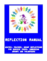 General Reflection Manual