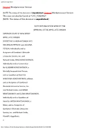Original Wordprocessor Version This Case Can Also Be Found at *CITE PENDING*
