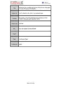 Title Rethinking the Orientational Prefixes in Rgyalrongic Languages