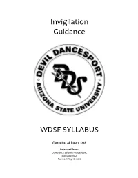 Wdsf/Syllabus