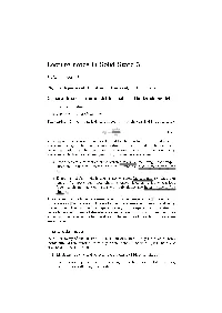 Lecture Notes in Solid State 3
