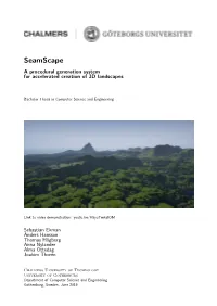 Seamscape a Procedural Generation System for Accelerated Creation of 3D Landscapes