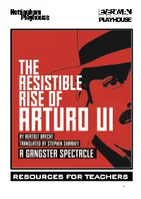 Arturo-Ui-Resources-For-Teachers.Pdf