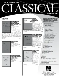PIANO KAPUSTIN: a Recap of Recent Classical Releases