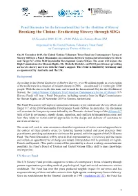 Breaking the Chains: Eradicating Slavery Through Sdgs
